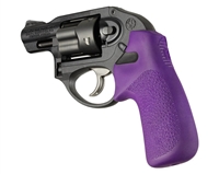 HOGUE Ruger LCR Purple Tamer Combat Rubber Grip 78036