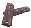 Ruger SR1911 Engraved Scroll & Checker Cocobolo Grips