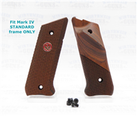 Factory Ruger Mark IV 4 Thumbrest Wood Grips