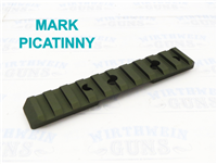 Ruger Reversible Picatinny Rail for ALL Mark Pistols and Tac-Sol Pac-Lite Matte OD Green