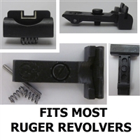 Ruger Adjustable Rear Sight High White Outline for most Ruger Revolvers
