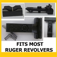 Ruger Adjustable V Blade Rear Sight for most Ruger Revolvers
