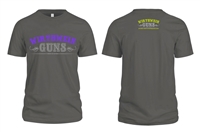 Wirthwein Guns Tee Shirt Gray USA Made *SMALL*