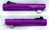 TacSol Tactical Solutions Fluted 5.5" Trail-Lite Browning Buck Mark Barrel Threaded 1/2" x 28 Matte Purple