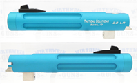 TacSol Tactical Solutions Fluted 5.5" Trail-Lite Browning Buck Mark Barrel Threaded 1/2" x 28 Matte Turquoise