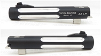 TacSol Matte Black Silver Flutes Trail-Lite 5.5" Barrel Threaded 1/2x28