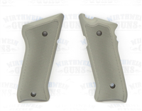 Tactical Solutions Pac-Lite Aluminum Mark 3 Grips Gun Metal Grey