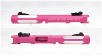 Tactical Solutions Mark IV Pac-Lite 4.5" Silver Fluted Matte Raspberry Pink