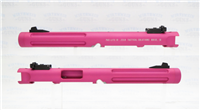 Tactical Solutions Mark IV Pac-Lite 6" Fluted Matte Raspberry Pink 1/2x28 threads