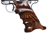 Volquartsen Laminated Wood Pistol Grips Ruger MK IV Brown VCTRGâ€‘4â€‘Bâ€‘R