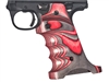Volquartsen Laminated Wood Pistol Grips Ruger MK IV  22/45 Red- VF45TGâ€‘R