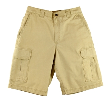 Beige Cargo Shorts