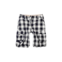 Checkered Bermuda Shorts