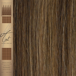 A List Flat Tip, Pre Bonded Remy Human Hair Extensions 22" Colour 5/27
