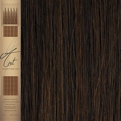 A List Flat Tip, Pre Bonded Remy Human Hair Extensions 22" Colour 5