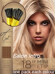 A List 18 Inches, Mini I Tip Micro Ring Salon Intro