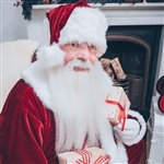 Father Christmas Long Beard and Moustache