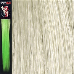 Colour Flash 16 inches Synthetic Clip in Hair Extensions Colour Light Blonde