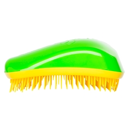 Dessata Detangling Hairbrush Green & Yellow
