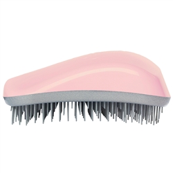 Dessata Detangling Hairbrush Pink and Silver