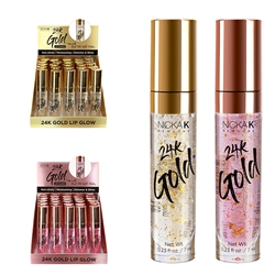 24K Gold Luxury Lip Gloss by Nicka K New York