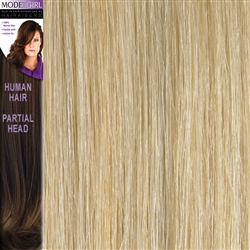 Modelgirl Partial Head Clip In Human Hair Extensions Colour 24/SB