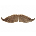 Handlebar Moustache Theatrical Real Human Hair