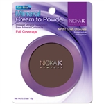 Dark Chocolate Mineral Cream to Powder Foundation by Nicka K