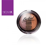 Terracotta Baked Eye Shadow | Triple Shade Sparkle Bronze