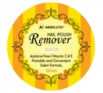 Lemon Fragrance Nail Polish Remover Pads