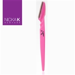 Pink Eyebrow Razors by Nicka K New York