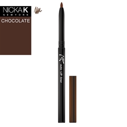 Black Automatic Lip Liner Pencil by Nicka K New York