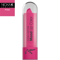 Colour Pink Mood Lipstick by Nicka K New York