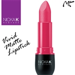 Vivid Matte Fashion Fuchsia Coloured Lipstick by Nicka K New York