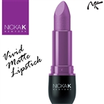 Violet Vivid Matte Lipstick by Nicka K