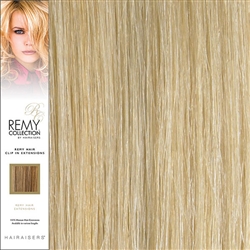 Hairaisers Remy Clip In Human Hair Extensions Colour 24/SB 20 Inches