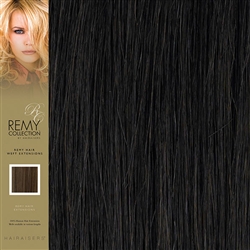 Hairaisers Indian Remy Human Hair Weft Extensions Colour 2 16 Inches