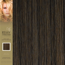 Hairaisers Indian Remy Human Hair Weft Extensions Colour 6 20 Inches