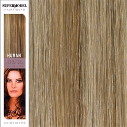 Hairaisers Supermodel 18 Inches Colour 27/SB Clip In Human Hair Extensions