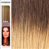 Supermodel 18 Inches Ombre Colour 4/22 Clip In Human Hair Extensions