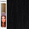 Hairaisers Supermodel 20 Inches Colour 1B Clip In Human Hair Extensions