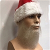 Medium Length Santa Claus Beard and Moustache Set