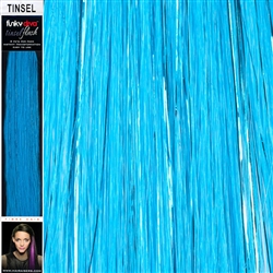 Tinsel Hair Extensions 16 Inches by 1.5 Inches. 2 Pieces Per Pack