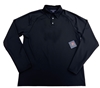 Black LS Performance Polo