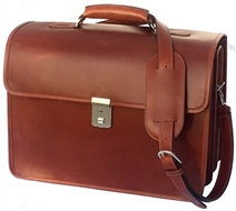 Advocate Leather Laptop Briefcase