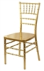 Cheap Gold  Discount Resin Chiavari Chair