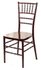 Cheap Mahogany Discount Resin Chiavari Chair