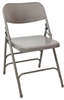 WEDDING VENUE Wholesale Prices Grey Metal Folding Chair