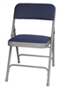 FREE SHIPPING BLUE CHAIRS METAL FOLDING CHAIR,