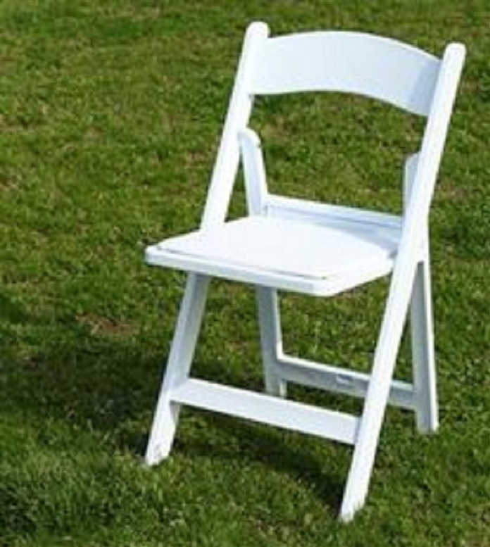 Black resin folding chair discounts
